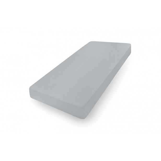 Prostěradlo jersey Premium s gumou 110x190, 120x200x30, šedá_42, Matex