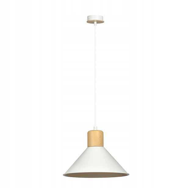 Stropní svítidlo Rowen 1 bílá, skandinávská, 100 cm, 1×E27