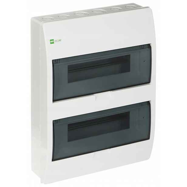 24-MODULOVÝ Nástěnný Rozvaděč ELEGANT-2X12/NT/W/EPN Elektro-Plast