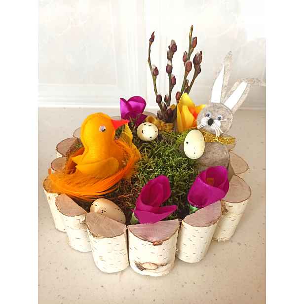 Dekorace stromek z břízy Hand Made [W3]