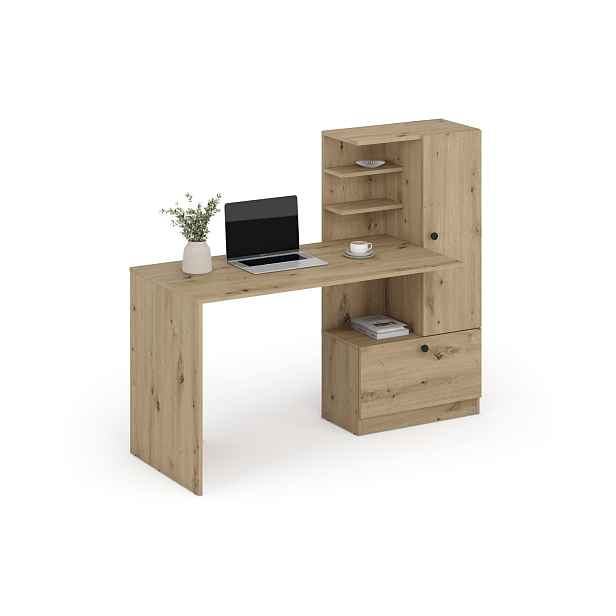 HALMAR Psací stůl Hobas dub artisan