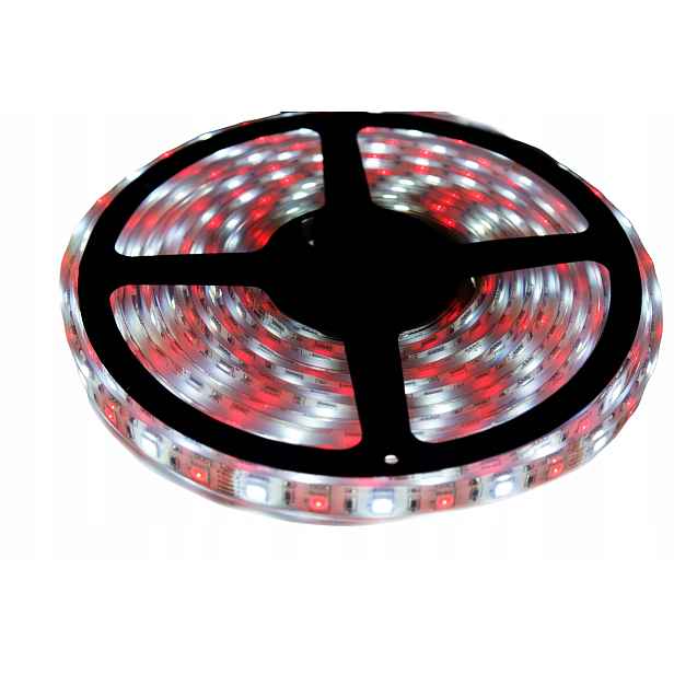 Led páska 5050 300 Smd Rgbw barevná bílá IP68 5 m