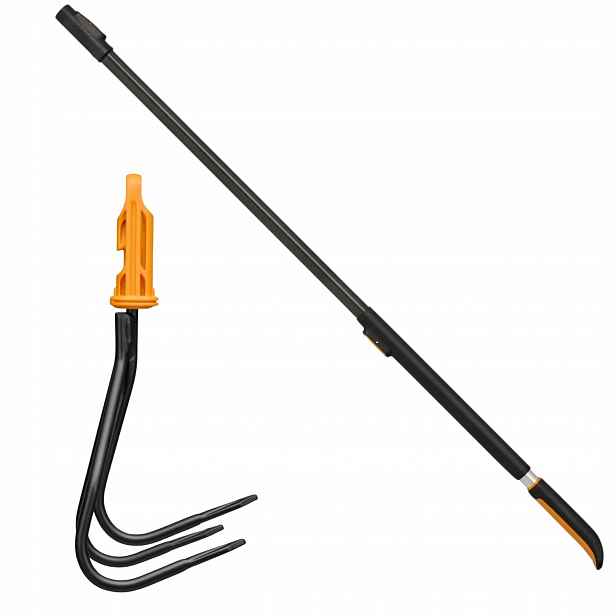 Fiskars Oneclick Ruční kultivátor zahradní násada 119-174 cm