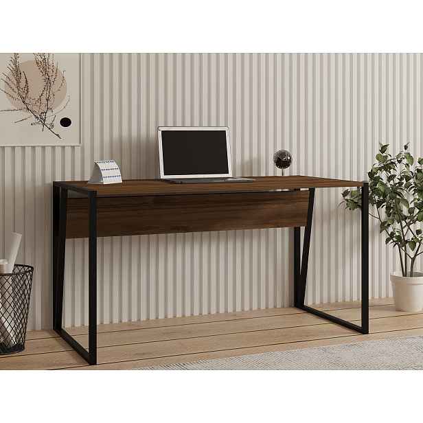 Kalune Design Psací stůl KEMER ořech