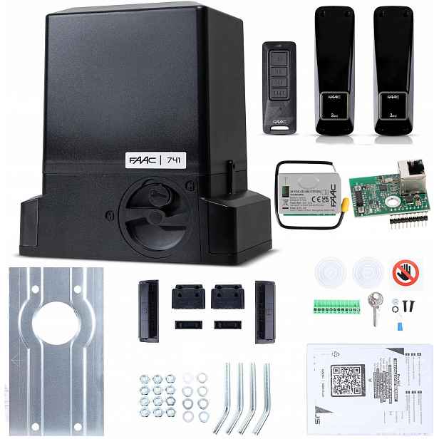 Sada Delta 3 Smart Faac 741 (Wi-Fi+LAN+BLE) pro 900 kg posuvných bran