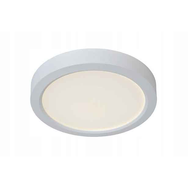 Lucide Tendo Led Stropní Svítidlo 18W 3000K Bílé Kulatý Hliníkové IP20