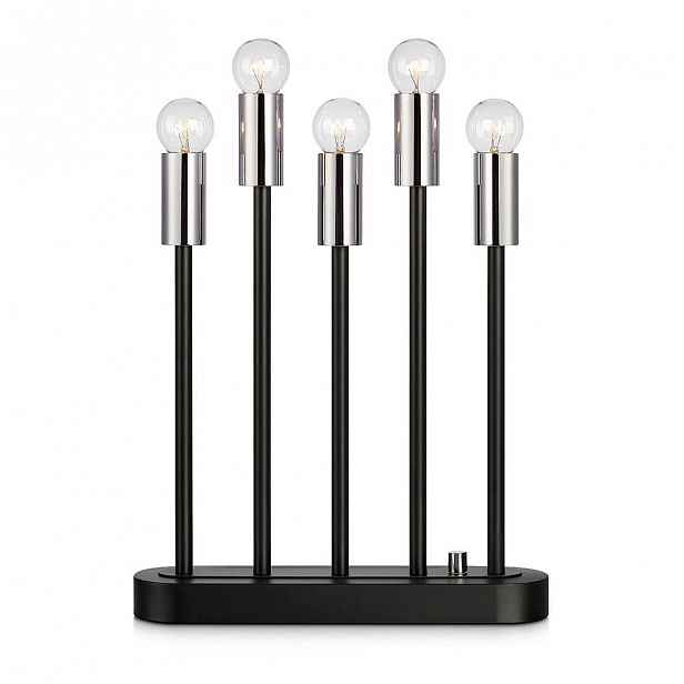 Černá stolní lampa Markslöjd Buster