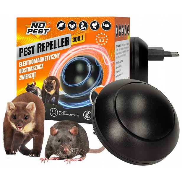 Elektromagnetický Odpuzovač Myší Kun No Pest Inovativní 130 M2