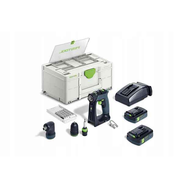 Festool aku vrtačka Cxs 18 C 3-0 Set 576884