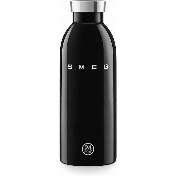 Termická láhev na vodu 500 ml Smeg WBF01BL Černá