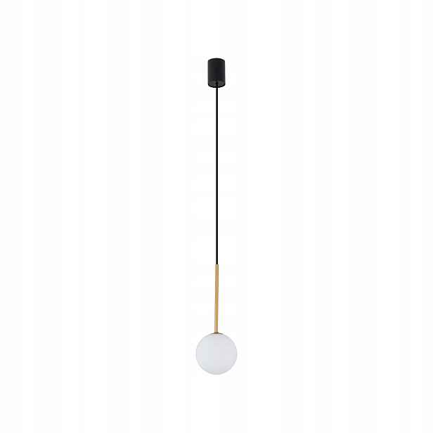 Závěsná lampa bílá koule 12W Karo Nowodvorski