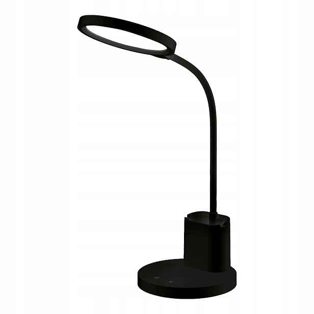 Černá stolní lampa s stmívatelným Led osvětlením Eko-light
