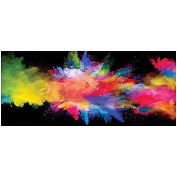 Fototapeta flizelina Barevné mraky abstrakce barvy Pop-art 250x104 lepidlo