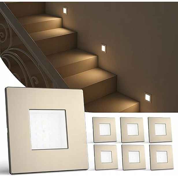 Led schodišťové svítidlo 230V 3CCT IP44 Regulace výkonu 0,5-2,5 W