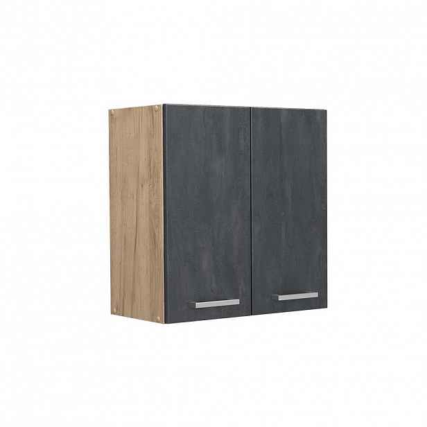 Vicco VĚŠÁK NA STĚNU R-Line Černý beton 60 cm