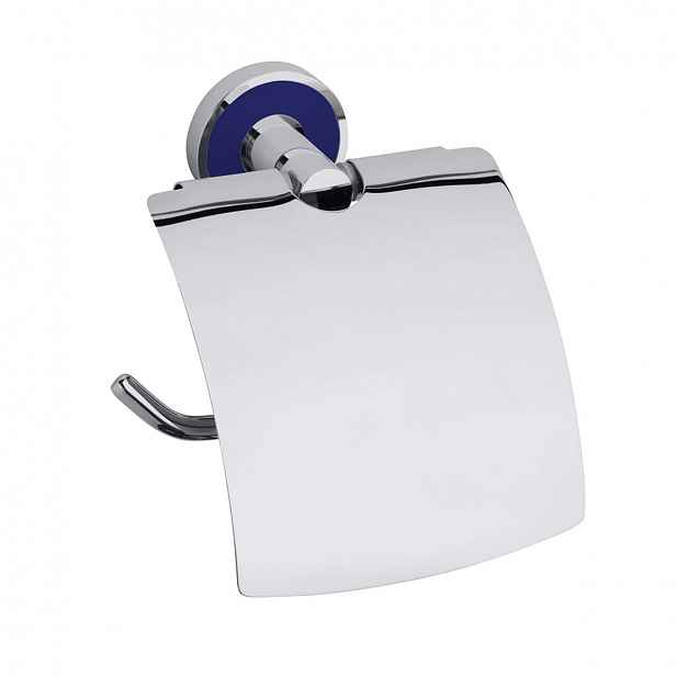 Držák toaletního papíru Bemeta TREND-Is krytem tmavě modrá 104112018E