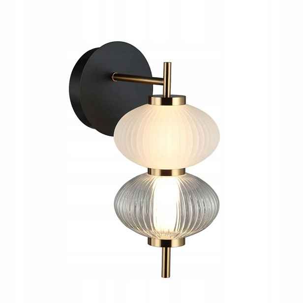 Nástěnná Led lampa Testa Černá 8W 3000K 480lm Nad Zrcadlo Italux