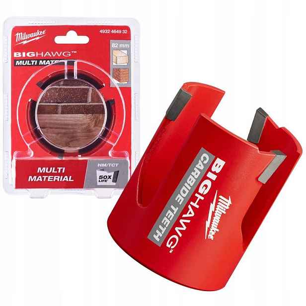 Milwaukee Otvory s karbidem wolframu Big Hawg multi material