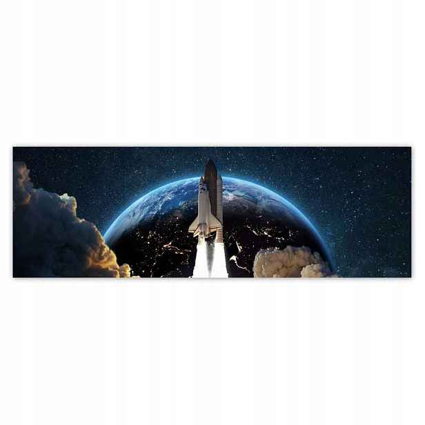 Fototapety 200x66 Start rakety do vesmíru