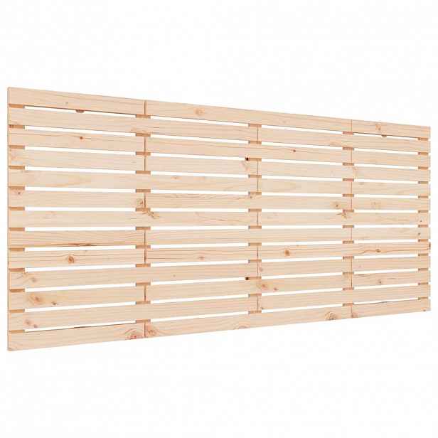 vidaXL Nástěnné čelo postele 156 x 3 x 91,5 cm masivní borové dřevo