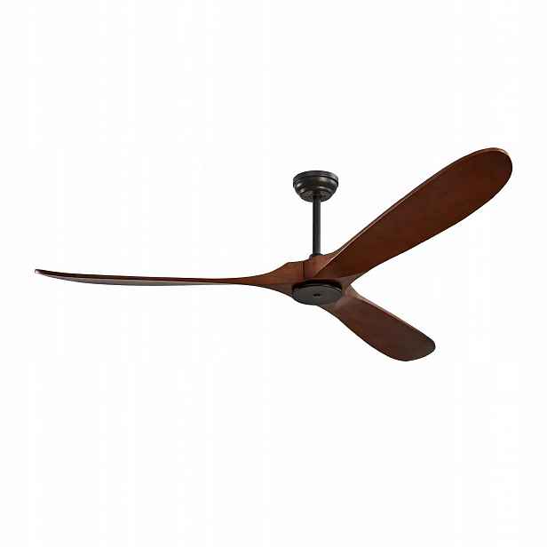 Prémiový stropní ventilátor 180 cm 3 dřevěné lopatky dálkový ovladač 6 rychlostních stupňů, tichý
