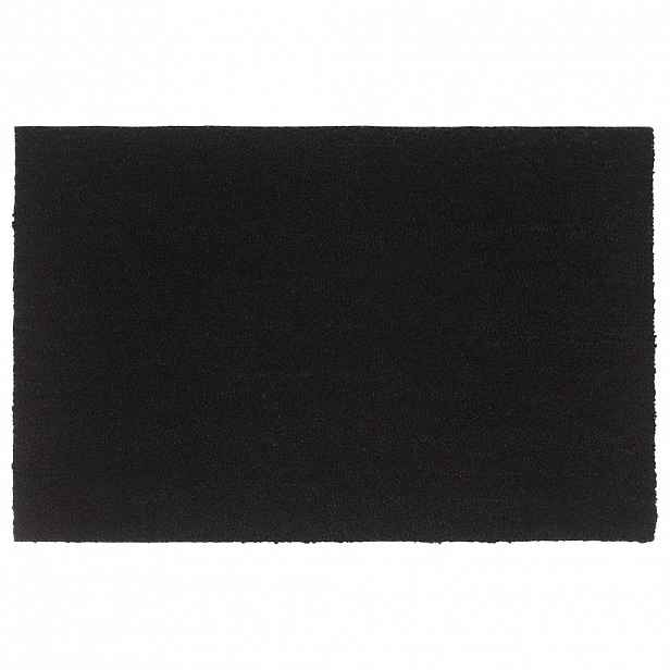 vidaXL Rohožka před dveře černá 65 x 100 cm kokosové vlákno