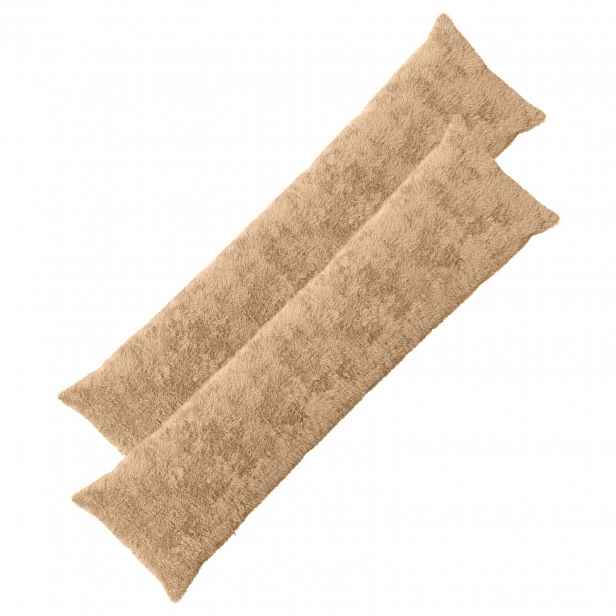 vidaXL Povlak na polštář 2 ks HEERLEN Krémová 40 x 145 cm