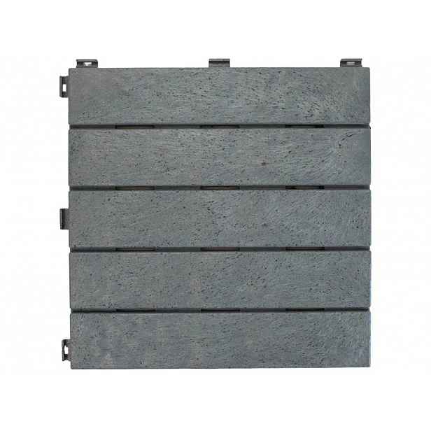 Multy home Gumová dlaždice NATURAL STONE 30 x 30 cm, šedá MHEU5100446, 1 ks 4016.91.00