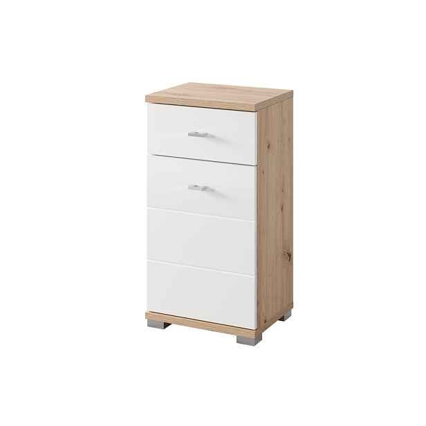 Szynaka Koupelnová skříňka Sting 45 38 cm dub artisan/bílá