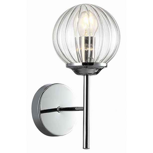 Nástěnné svítidlo Best chromové sklo E14 1x40W Candellux