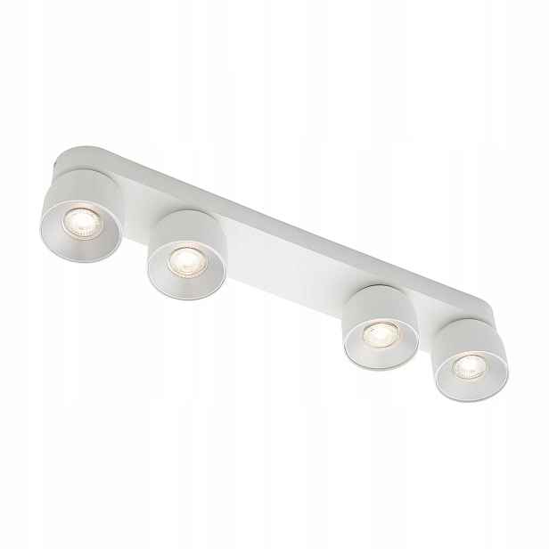 Reflektorová lampa bílá 4 zdroje GU10 50W stmívatelná Pitcher Nordlux