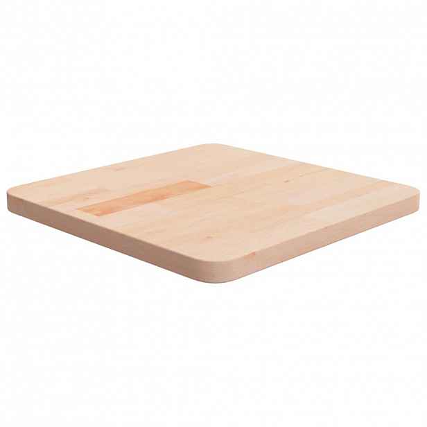 vidaXL Čtvercová stolní deska 40x40x2,5 cm masivní dub bez úprav