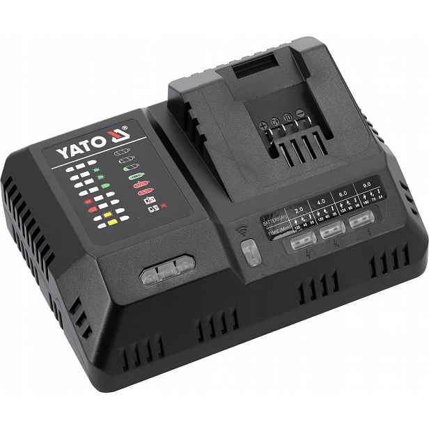 Yato inteligentní nabíječka 18V 12A YT-828502
