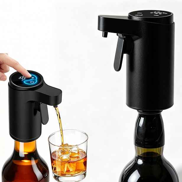 Automatický dávkovač nalévač alkoholu a vína, whisky a vodky
