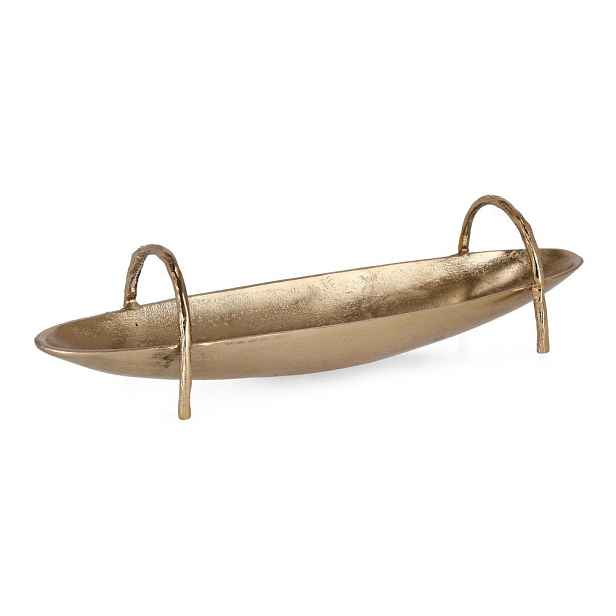 Kovový dekorační tác 12x47,5 cm Sagar – Bizzotto