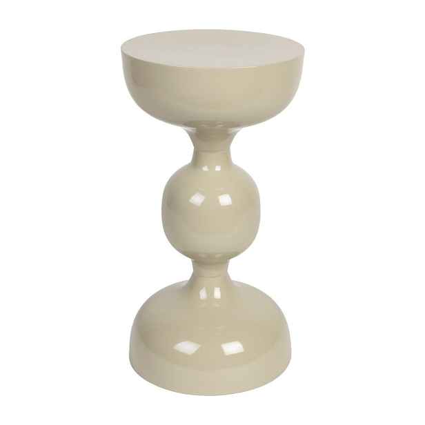 Kovový kulatý odkládací stolek ø 31 cm Lars – White Label