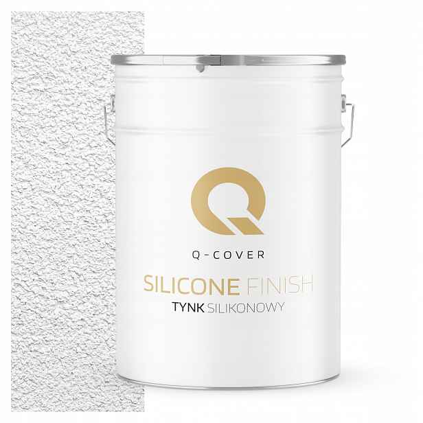 Silikonová Omítka Bílá Teplá F101 Bílá 25 Kg Beránek Granulace 1.5 mm
