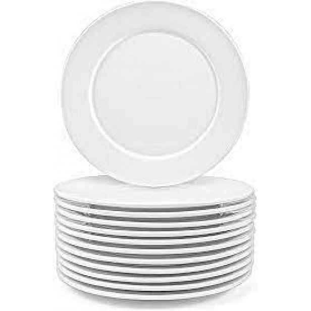 Jídelní talíře Foraineam 11 ks jídelní talíře kulaté porcelánové