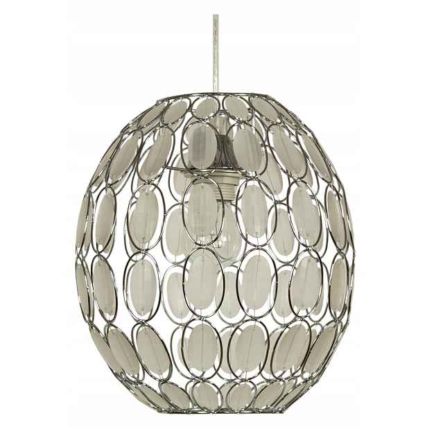 Závěsná lampa s krystaly E27 Selma Candellux