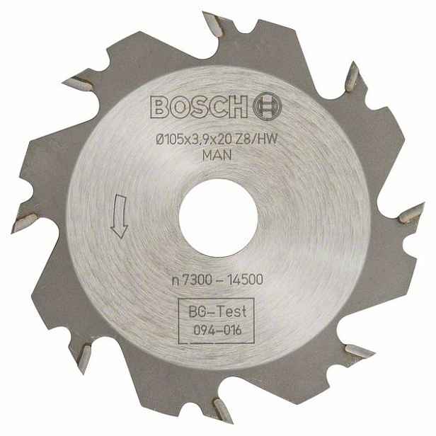 Fréza kotoučová Bosch 105×20×4 mm 8