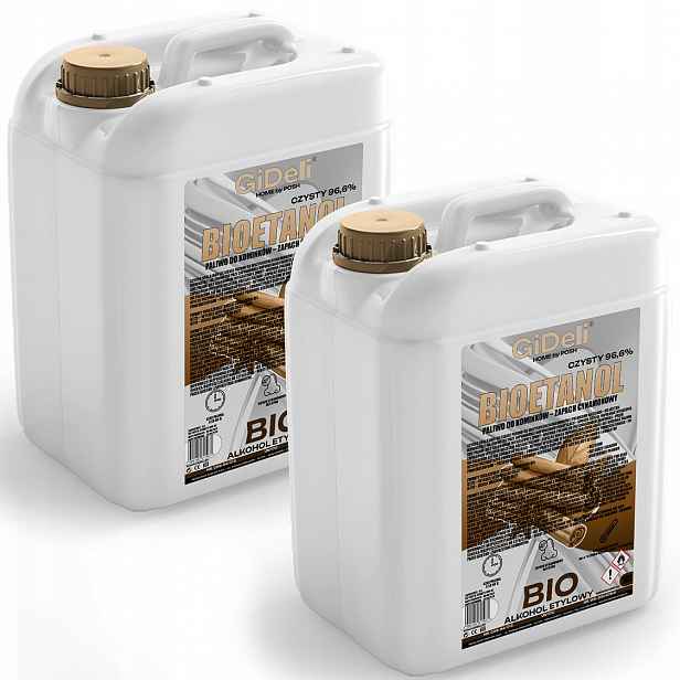 Bioetanol do krbu 2x10 l s vůní skořice, biopalivo