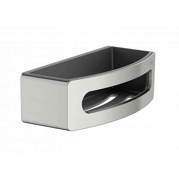 Keuco Elegance - Polička, délka 24 cm, černá/nerez 11658060001