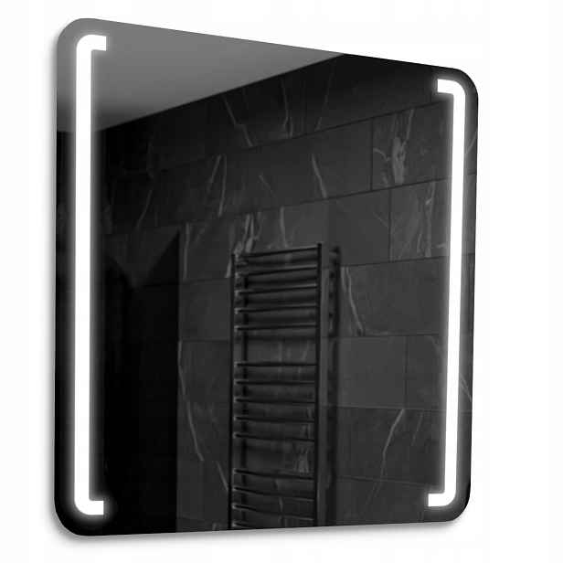 Koupelnové Zrcadlo Oslo s Led osvětlením 90x90 cm
