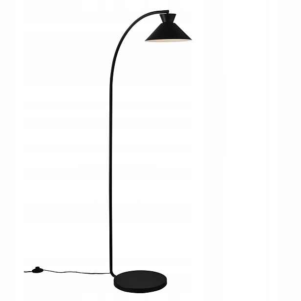 Podlahová lampa Černá Kov Moderní E27 Výška 150 cm Dial Nordlux