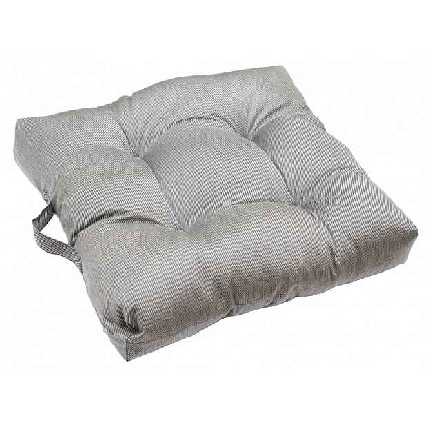 Šedý podsedák na židli HANCO