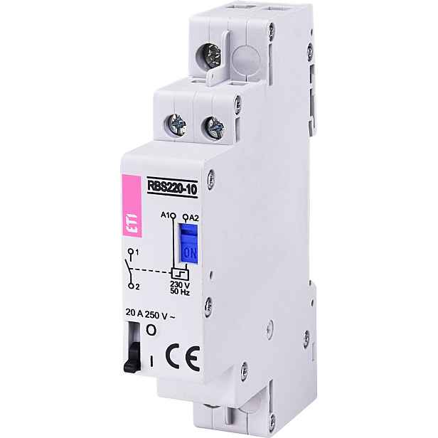 Spínač bistabilní ETI RBS220-10-230V AC
