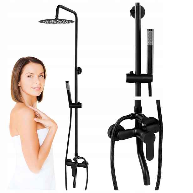 Sprchový Set Valeria 1200B Černý