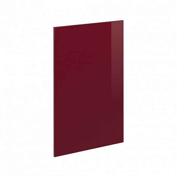 Vicco KUCHYŇSKÁ DVÍŘKA R-Line Červená vysoký lesk 39.6 x 71.3 cm nábytková čela pro rohovou spodní skříňku