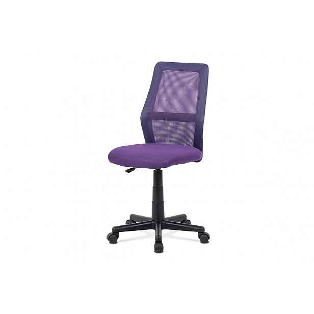Kancelářská židle, fialová - 42 x 46 x 89-101 cm