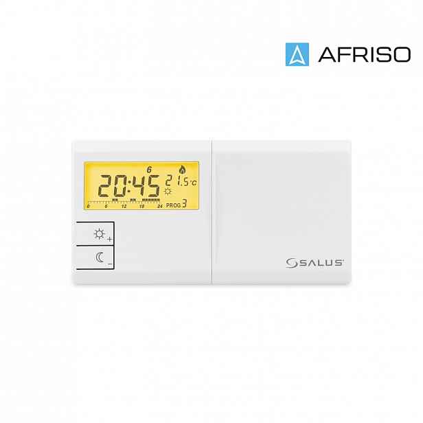 Salus 091FLv2 drátový nástěnný elektronický termostat pro kotle